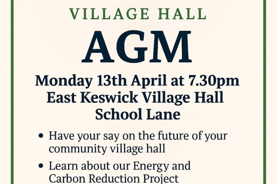Come and join us for the EKVH Annual General Meeting
