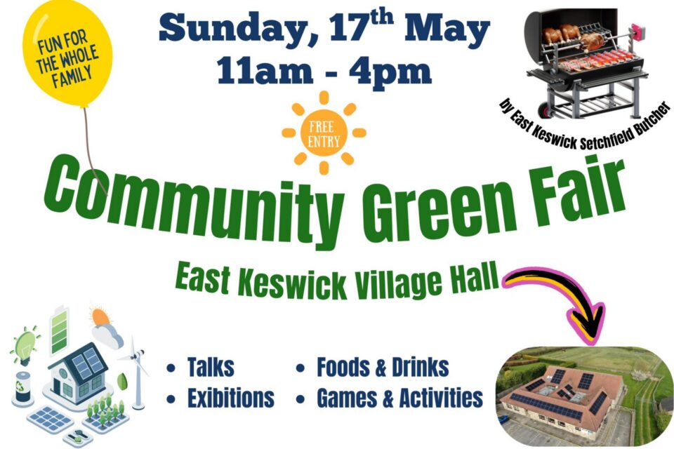 Join us at the Community Green Fair on May 17th